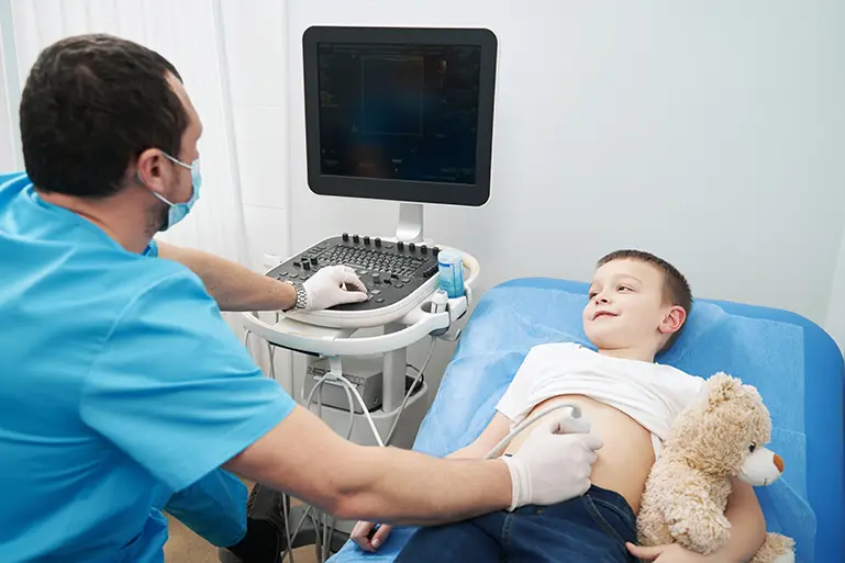 Abdominal ultrasound